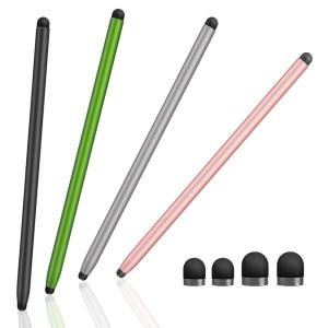 ORIbox スタイラスペン 4本パック 高感度&高精度静電容量式スタイラス iPhone/iPad/タブレット/サムスン/Galaxy/PC用 ブラの商品画像