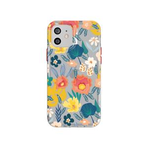 Tech21 Evo Art ボタニカルガーデン iPhone 12/12 Pro用 ? 保護電話ケース