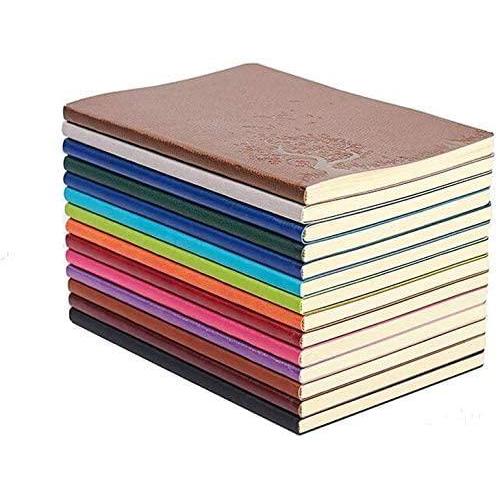 XYTMY A5 PU Leather Colourful Writing Notebook Jou...