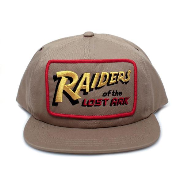 Raiders of The Lost Ark Flat Bill Hat Movie Crew C...