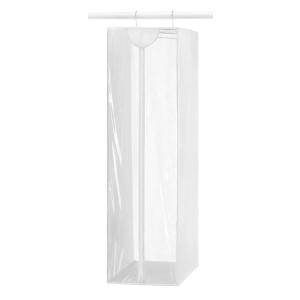 Whitmor 6044-435 White Crystal Collection Short Garment Bag Clear by Whitmの商品画像