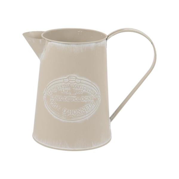 PHILPETY Shabby Chic Watering Can Galvanized Finis...