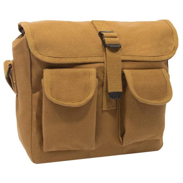 Rothco Canvas Utility Shoulder Bag ? Vintage Cross...