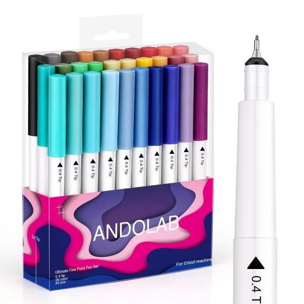 ANDOLAB Fine Point Pens for Cricut Maker 3/Maker/E...