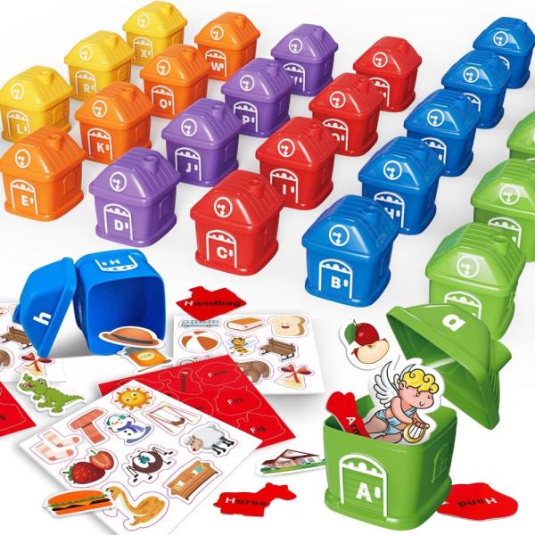 Learning Toys for Toddlers Alphabet Sorters Set wi...