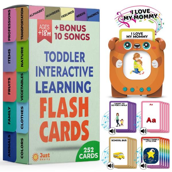 Just Smarty Talking Flash Cards for Toddlers | Alp...