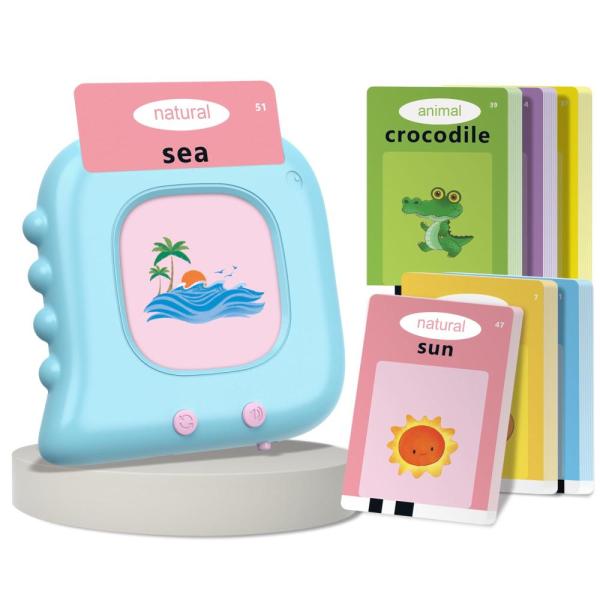 Toddler Toys Talking Flash Cards with 510 Sight Wo...