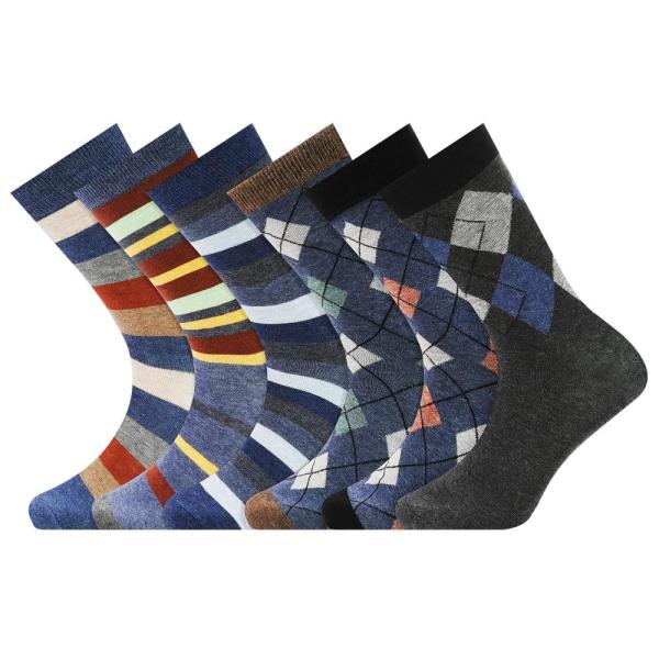 Fandecie Mens Dress Socks Funky Colorful Crew Sock...