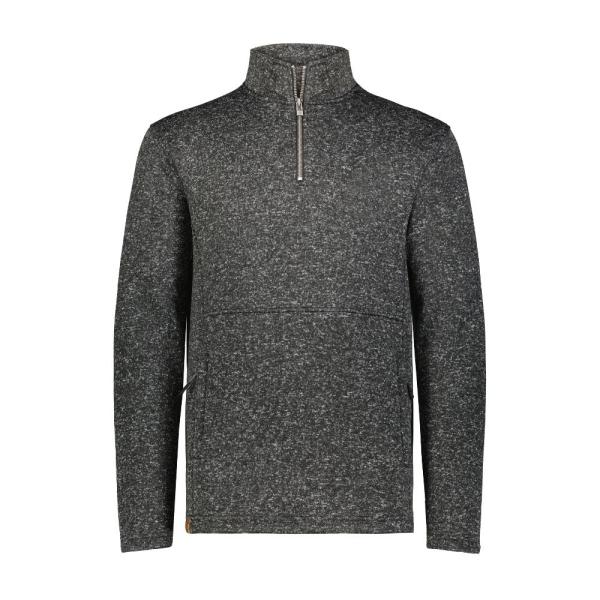 Holloway Mens Alpine Sweater Fleece 1/4 Zip Pullov...