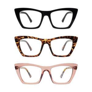 AMOMOMA Oversized Reading Glasses for Women,Trendy...