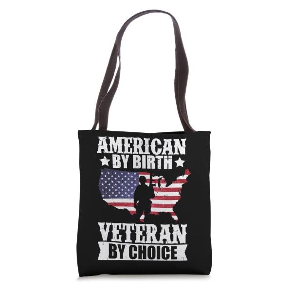 American By Birth Veteran By Choice US Flag Vetera...