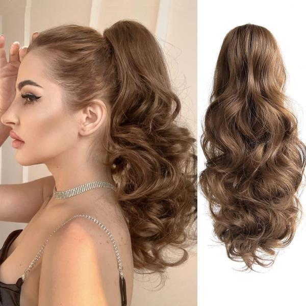 StrRid Hair Extensions Ponytail, Ponytail Extensio...