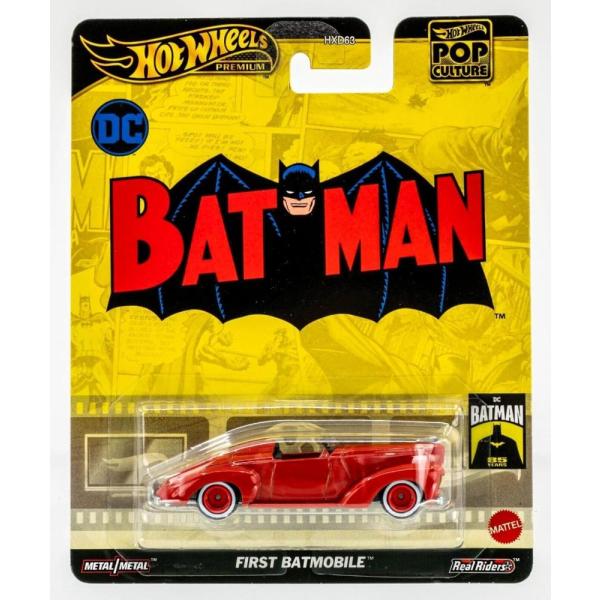 Hot Wheels Premium Pop Culture Batman Classic Firs...