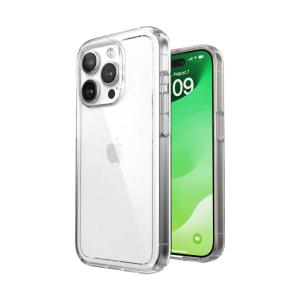 Speck Clear iPhone 15 Pro用ケース - スリム MagSafe対応 落下保護...