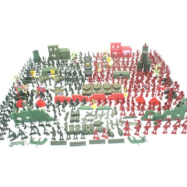 ikasus 330 Piece Plastic Army Men for Boys, Cool M...
