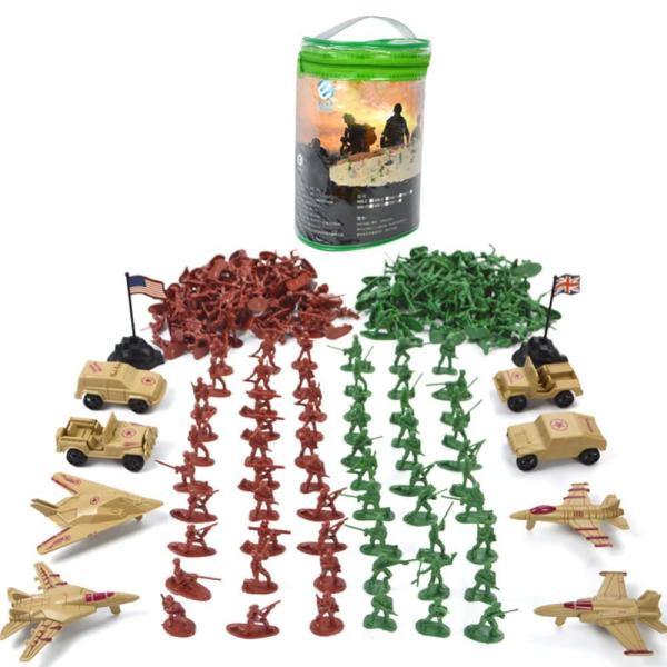 ikasus Mini Army Action Figures Military Set, 210 ...