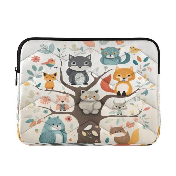 innewgogo Forest Animals Tree 13-14 Inch Laptop Sl...