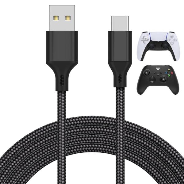 MENEEA 16.4フィート 編組USB-C充電ケーブル PS5/Xboxシリーズ X/S/Swi...