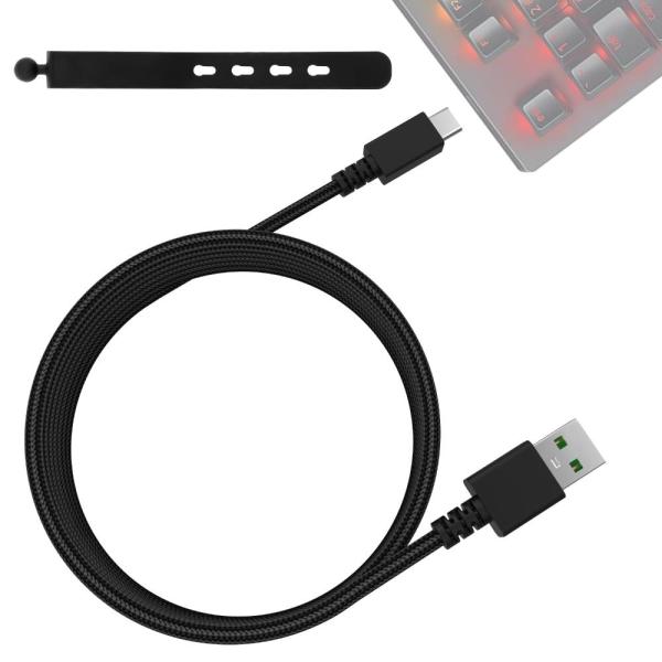 Toxaoii USB C Keyboard Charging Cable Compatible w...
