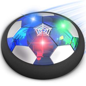 CUKU Hover Soccer Ball Toys, Indoor Floating Soccer with Colorful LED Light｜joyfullab