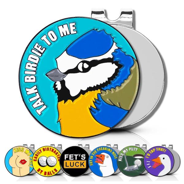 ClubSmith? Funny Golf Ball Marker with Magnetic Ha...