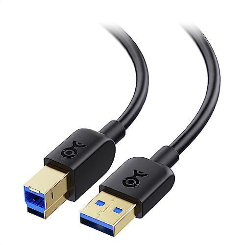 Cable Matters USB 3.0 ケーブル 3m USB 3.0 A B ケーブル ブラッ...