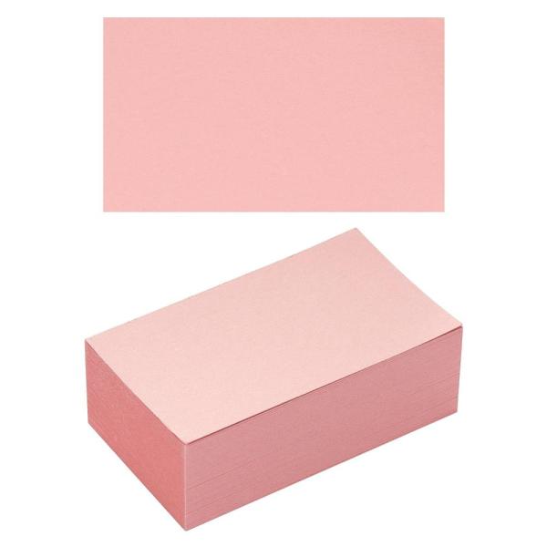 厚紙 招待状 グリーティングカード作成 はがき 写真 250GSM ピンク 2x3.5インチ 100...