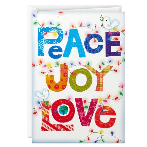 (Peace Joy Love Lights) - Hallmark UNICEF Christma...