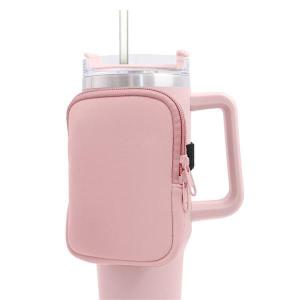 EQUEEN Water Bottle Pouch for Stanley, Tumbler Pouch for Stanley Cup Accessの商品画像