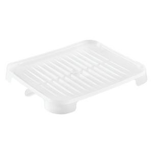 InterDesign  InterDesign 水切りトレイ 調整可能 排水口付き キッチン フロスト 61040EJ