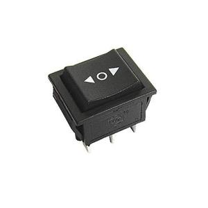 PHISCALE 照光なし 黒 ロッカスイッチ モメンタリ(オン)-オフ-モメンタリ(オン)