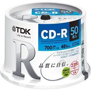 TDK データ用CD-R 700MB 48倍速対応 ホワイトワイドプリンタブル