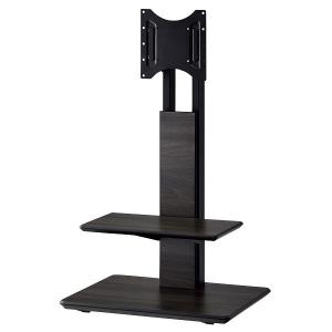 ハヤミ工産　壁寄せテレビスタンド KF-770 ダークブラウン/ブラック KF-770 自立スタンド | 製品情報 | HAMILeX（ハミレックス） | ハヤミ