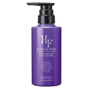 ヘアファクトリー ロングキープカラーシャンプー 白髪染め しらが染め 髪染め 女性 用 レディース 男性 若々しい髪へ 年齢髪 ヘアケア ナチュラルブラウン