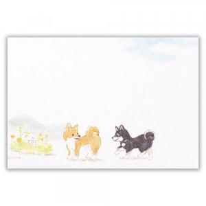 柴犬 封筒 わんころび 柴犬 横書き 郵便番号...の詳細画像1