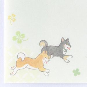 柴犬 封筒 優ふみ しば犬 郵便番号枠なし 和...の詳細画像3
