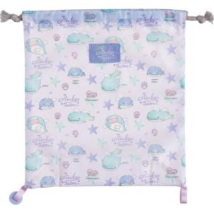 じんべえさん 2WAY巾着 じんべえさんと星空ぺんぎん ランチ巾着