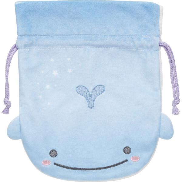 じんべえさん ぬいぐるみ巾着 まいごのこくじら 深海の思い出プラネタリウム