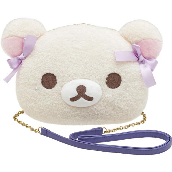 コリラックマ ぬいぐるみマルチポシェット お空のくるりんわたあめ