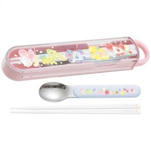 すみっコぐらし コンビセット スライドタイプ はし＆スプーン フルーツ ランチマーケット