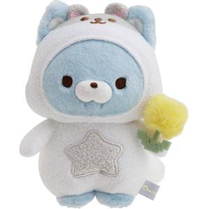 リラックマ ぬいぐるみ M アオイコオオカミ チャイロイコグマのぎゅ