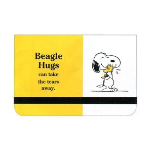 スヌーピー カードファイル イエロー SNOOPY BEAGLE HUG 2｜joyin