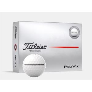 Titleist（タイトリスト） ゴルフ ゴルフボール プロV1x 3球入り 白