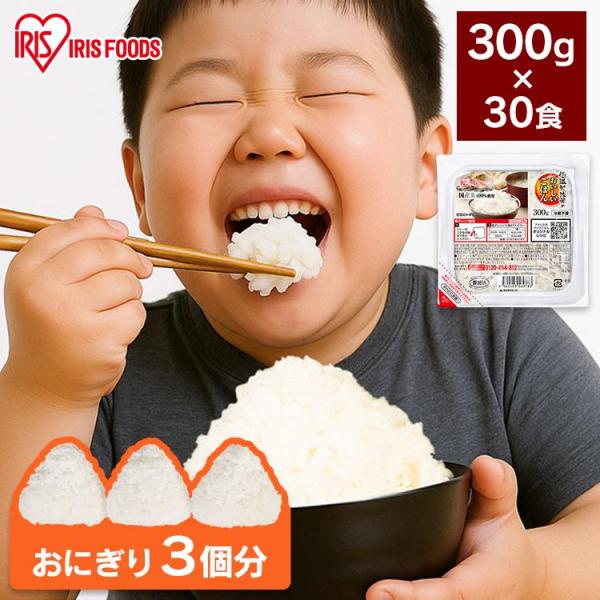 パックご飯 大盛 レトルトご飯 特盛 300g 30食 ご飯パック パックごはん 低温製法米 備蓄 ...