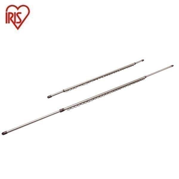 物干し竿 1.4〜2.5m 伸縮 オールステンレス ハンガー掛け ベランダ物干し 屋外 室内 部屋干...