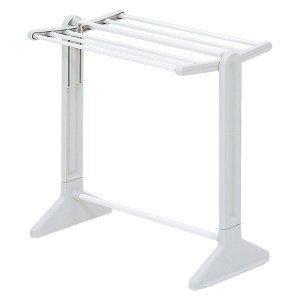 タオルハンガー タオル干し スタンド 折りたたみ タオル 7枚 省スペース 組立簡単 洗面所 部屋干...