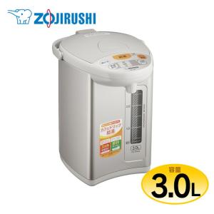 電気ポット マイコン沸とう電動ポット(3.0L) 魔法瓶 電気 お湯 湯沸かし ポット グレー CD-WY30 象印｜joylight