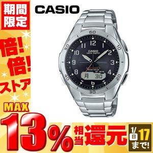 腕時計 電波腕時計 電波時計 ソーラー 時計 電波腕時計  WVA-M640D-1A2JF カシオ (D)｜joylight