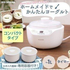 ヨーグルトメーカー ホワイト PYG-103A アイリスオー...