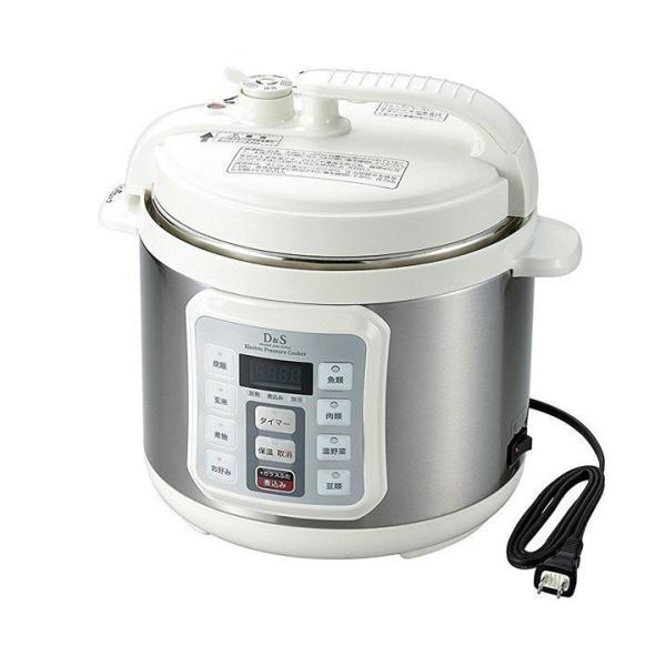 D&amp;S電気圧力鍋4.0L STL-EC50 佐藤商事 (D)(B)